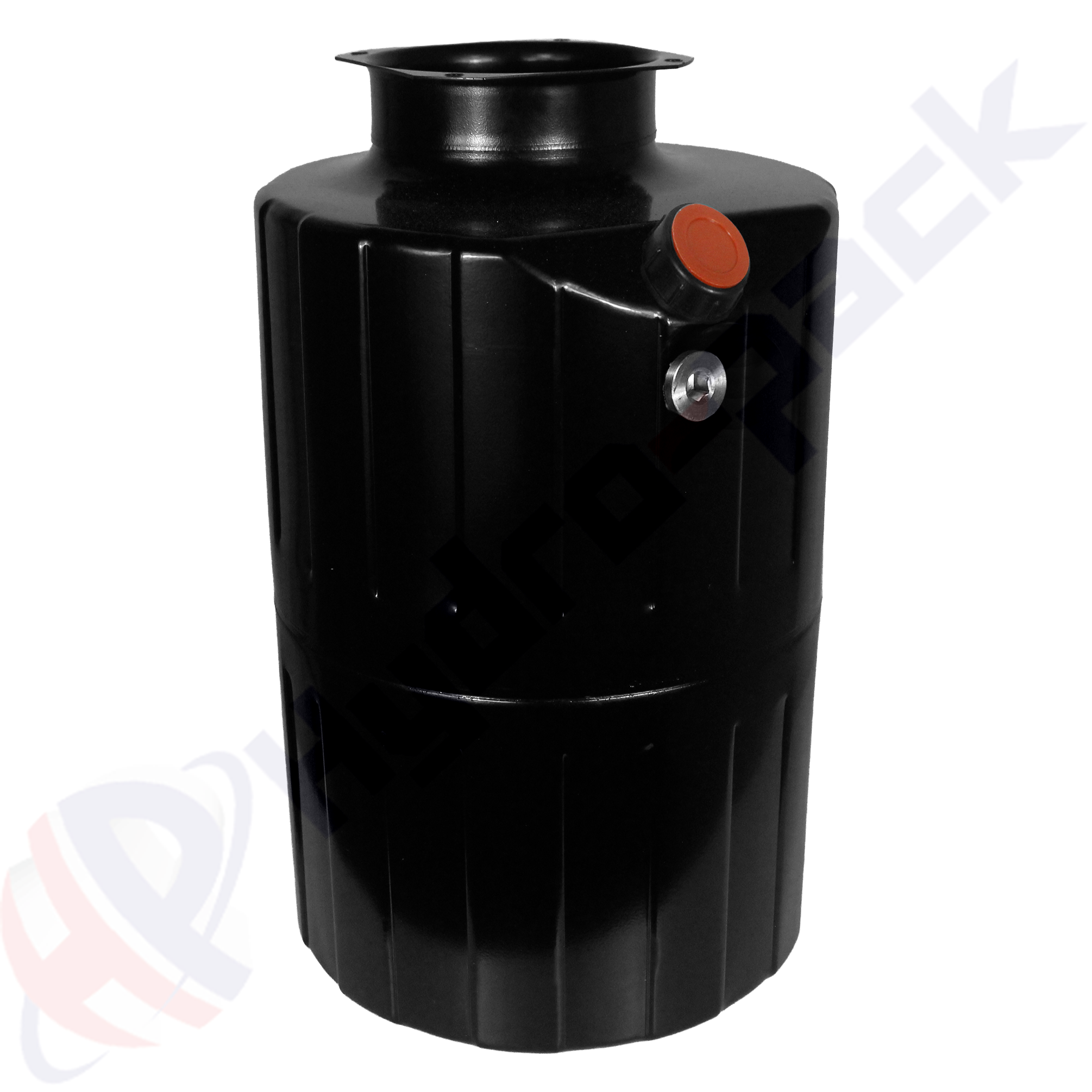15 liter, cylinder, vertical steel tank